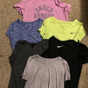 Athletic/workout shirt bundle!!!
